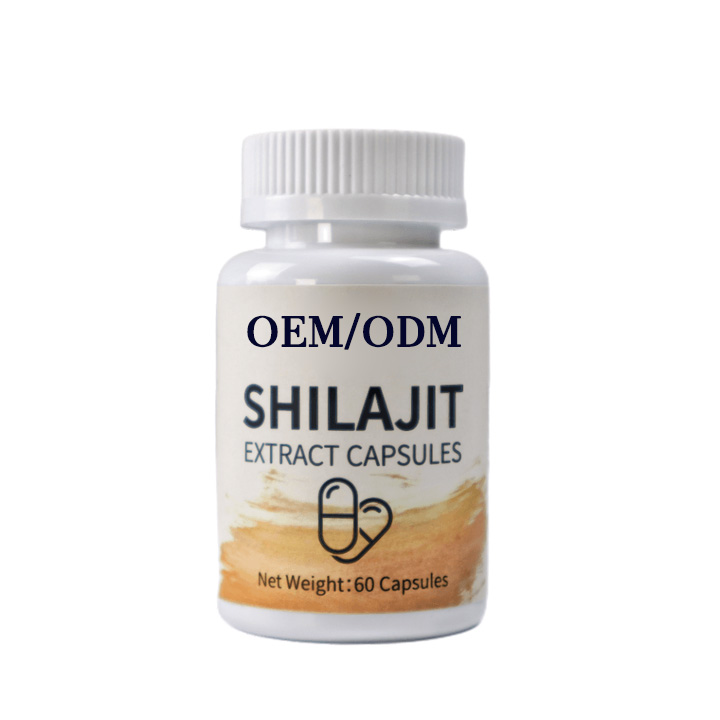 Supplements for bodybuilding Shilajit Capsules trace mineral with magnesium salt Rich Humic Fulvic Acid extract