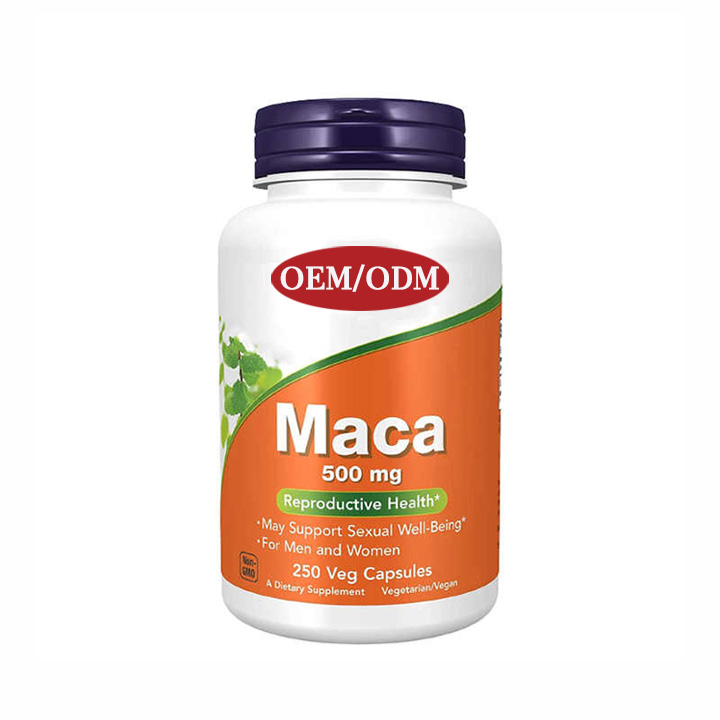 traditional chinese medicine Herbal supplement Maca extract Capsule for men Pure OEM Maca Root Powder