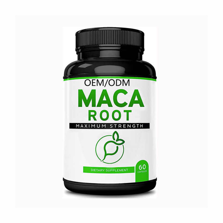 Herbal Maca Root Capsules Natural Supplement for Enhanced Energy and Well-Being