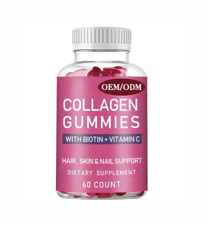 Direct Selling Collagen Vegan Gummies Bear Adult Gummies Value Size capsules Immune Support Dietary Supplement vitamin c candy