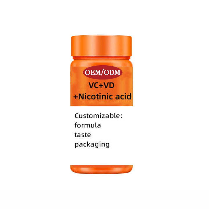 Private Label Vitamin and Supplements Hair Skin Nails Vegan For The Normal Function of the Immune System multivitamin